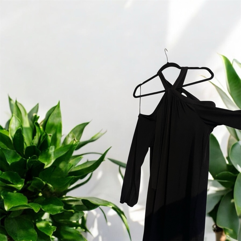 Elegant Black Women's Dress